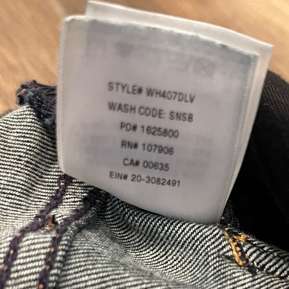 Hudson Barbara Super Skinny High Rise Dark Wash Denim Jeans - Picture 10 of 14